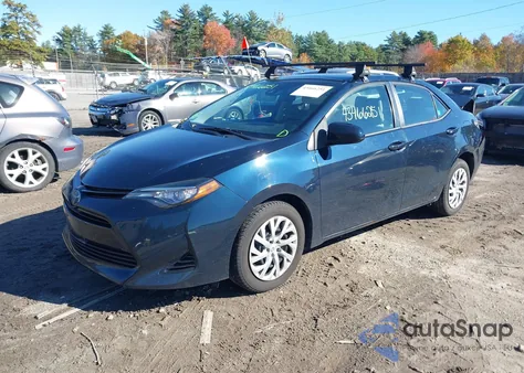 2017 Toyota Corolla Le из США, поврежденный, VIN 2T1BURHEXHC847367